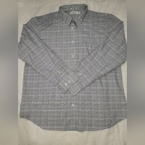Calvin Klein Gray Casual Button Down Shirt